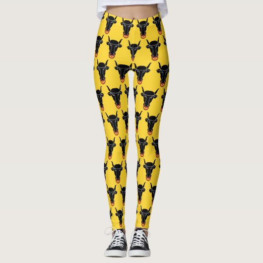 Legging avec le drapeau du canton d'Uri, Suisse (Devant)