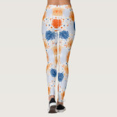 Legging avec un motif abstrait vibrant (Dos)