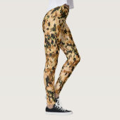 Legging Beige Marron & Noir (Droite)