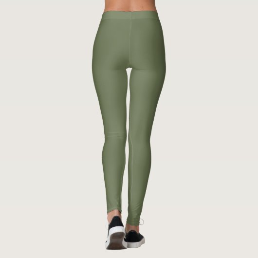 Legging Boho Vert Olive (Dos)