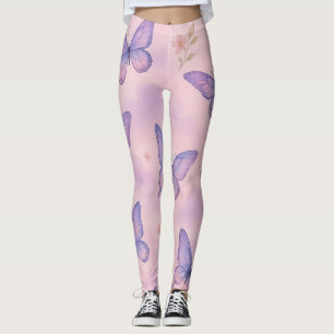 Legging Butterfly Dream Motion – Aquarelle Douce