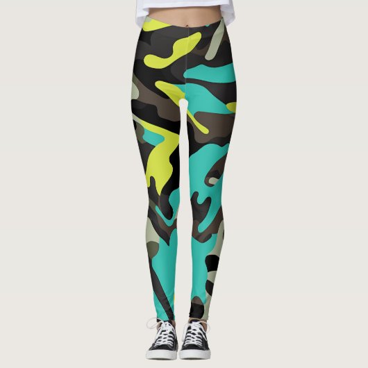 Legging Camo ideal para yoga o el gimnasio (Devant)