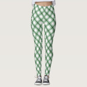 Legging carreaux verts (Devant)