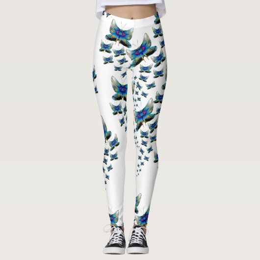 Legging Cascade Papillon Prismatique (Devant)