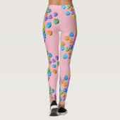 Legging cœurs de bonbons Saint-Valentin Mignon (Dos)