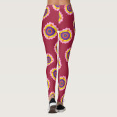 Legging d'art coloré (Dos)