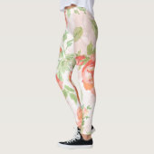 Legging de fête de fiançailles à fleurs de rose or (Gauche)