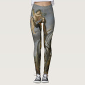 Legging de portrait d'art (Devant)
