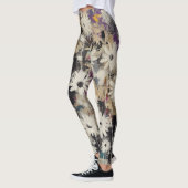 Legging Destroyed Floral Collage (Gauche)