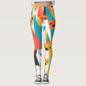legging dogs style picasso (Devant)