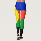 Legging Drapeau Kanak (Dos)
