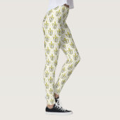 Legging élégant à motif Fleur de Lis (Droite)