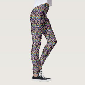Legging Engel Kat Rainbow Pride Patroon