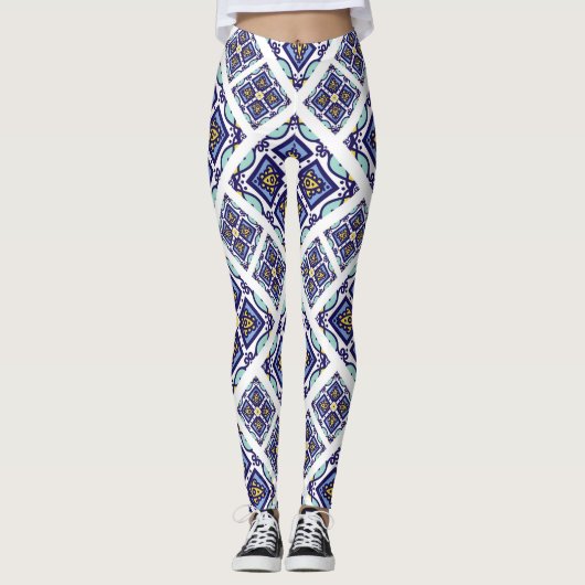 Legging ethnique, Legging tribal pour les femmes (Devant)