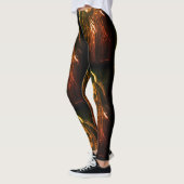 Legging fantôme squelette gothique (Gauche)