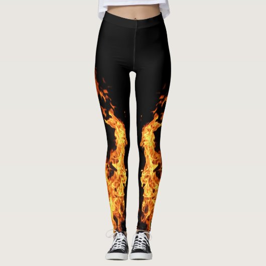 Legging Fire Flame Thema (Voorkant)