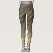 Legging flamboyant gris doré (Devant)