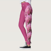 Legging Fleur de Trèfle Rouge de l'État du Vermont (Gauche)