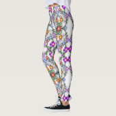 legging fleurs ornementales (Gauche)