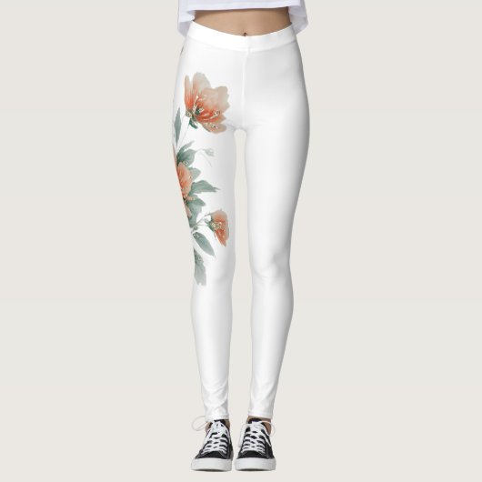 Legging flowers (Devant)