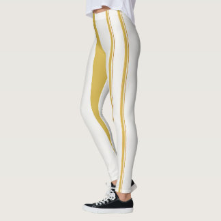 Legging goud en wit ontwerp