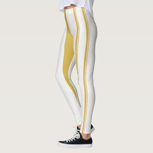 Legging goud en wit ontwerp (Links)