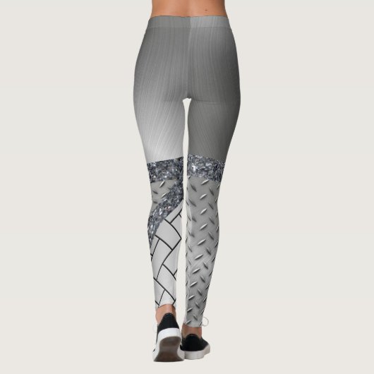 Legging gris (Dos)