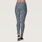 legging grise texturé (Dos)