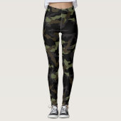 Legging imprimé par camouflage extraordinaire (Devant)