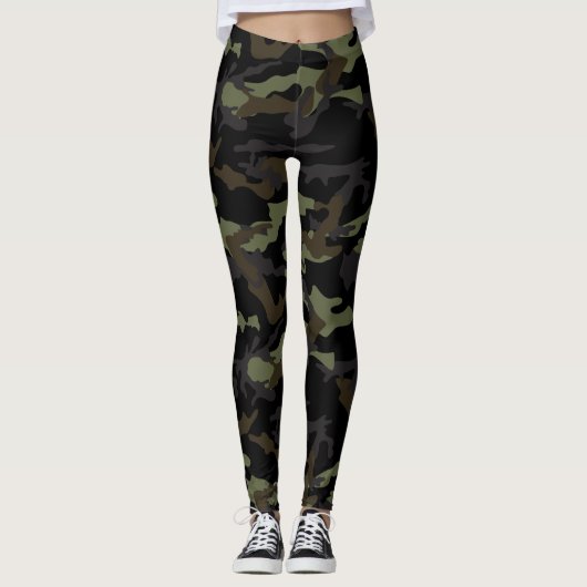 Legging imprimé par camouflage extraordinaire (Devant)