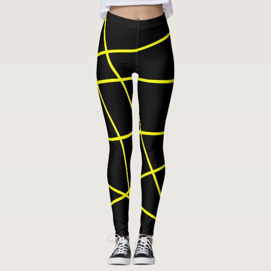 Legging Linhas Amarelas (Voorkant)