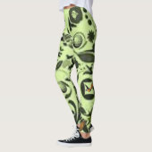 legging long en vert oiseau (Gauche)