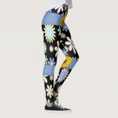 legging long fleur de tournesol assorties adolesce (Droite)