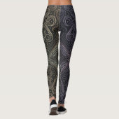 Legging Mandala Crépuscule Éthéré (Dos)
