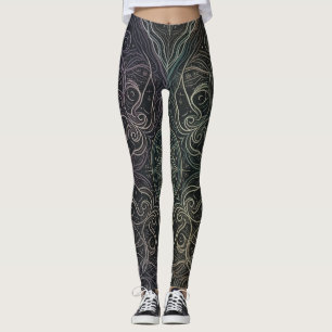 Legging Mandala Crépuscule Éthéré