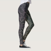 Legging Mandala Crépuscule Éthéré (Droite)