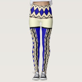 legging motif africain (Devant)