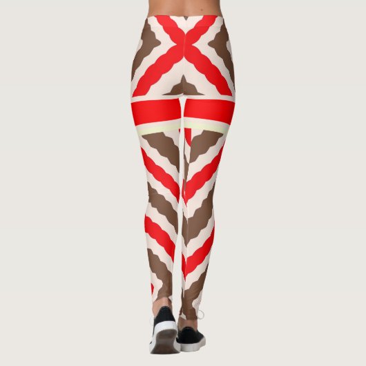 legging motif africain (Dos)