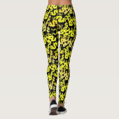 Legging motif Dollar Dollars Argent Incroyable (Dos)