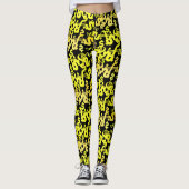 Legging motif Dollar Dollars Argent Incroyable (Devant)