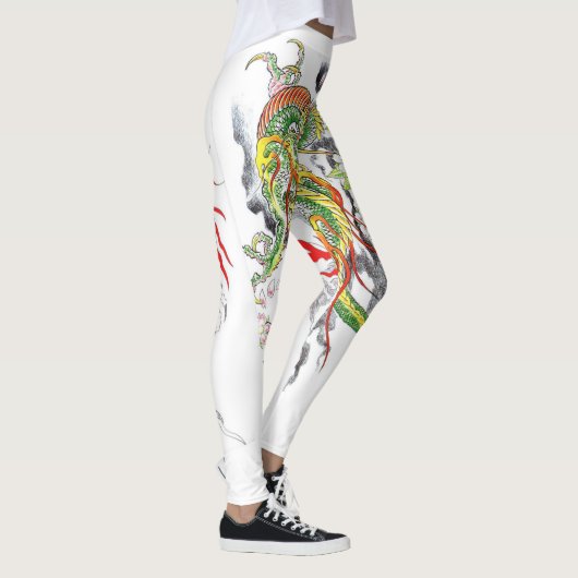 legging motif dragon chinois (Droite)