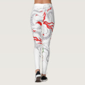 legging motif dragon chinois (Dos)