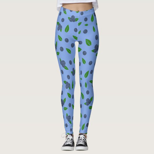 Legging motif Myrtille (Devant)