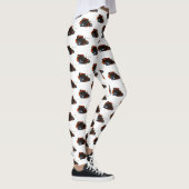 Legging motif Papillon Amiral Rouge (Droite)
