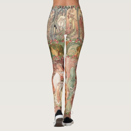 Legging Mucha art (Achterkant)