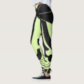 legging noir à nœud papillon (Gauche)