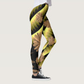 legging noir rose doré long adolescent (Droite)