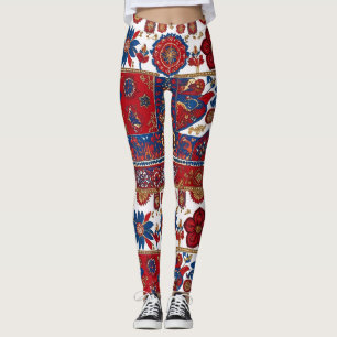 Legging ontwerp geïnspireerd door het Servische ta