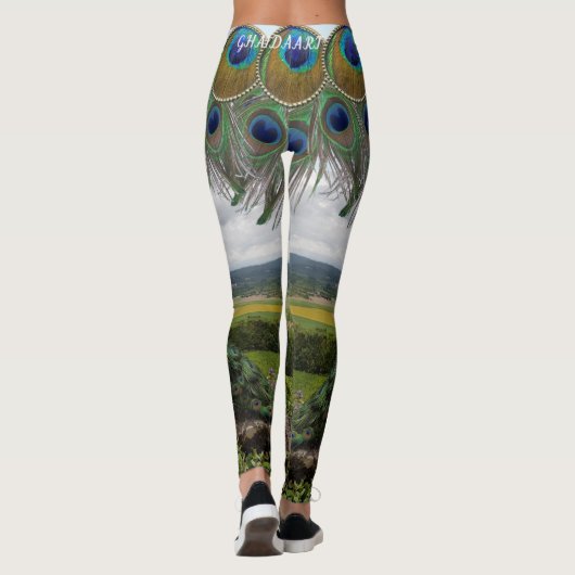 legging peacock (Dos)