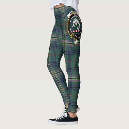 Legging pour femmes avec écusson du clan Kennedy e (Gauche)